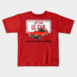 RENAULT LE CAR - advert Kids T-Shirt